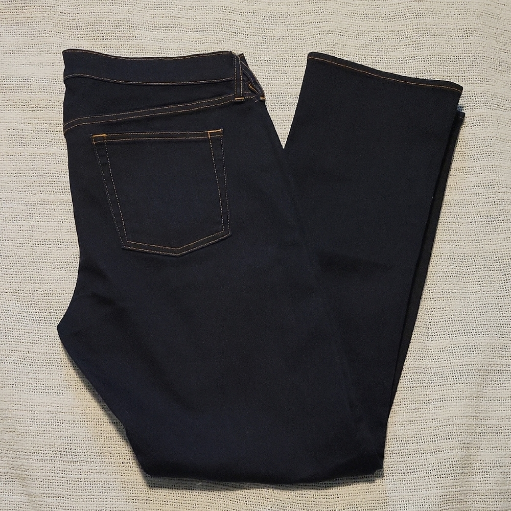 J. Crew Women's Dark Wash Straight Leg Jeans